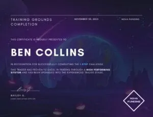 Trading Challenge Success