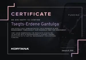 Trading Challenge Success