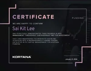 Trading Challenge Success